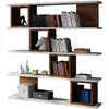 Image de Kalune Design, Étagère, Theo (120 x 19.50 x 109 cm)