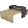 Image de Hanah Home, Table basse, Clementine (80 x 50 x 31.80 cm)