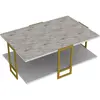 Image de Hanah Home, Table basse, Cecilia (91.50 x 61.50 x 36.50 cm)