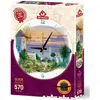 Image de Heidi Cheese Line HeiDi Art Puzzle 570 pcs. 5005 With real clock Aegean time (570 pièces)