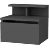 Image de Kalune Design, Table de chevet, Cade (39.80 x 31.90 x 35 cm)
