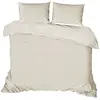Image de BigBuy, Linge de lit, Bande (Parure de lit, 220 x 240 cm, 240 x 220 cm, 60 x 60 cm)