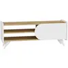 Image de Kalune Design, Meuble TV, Mindy (120 x 40 x 45 cm)