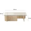 Image de Skye Decor, Table basse, Escape (65 x 105 x 30 cm)