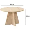 Image de Skye Decor, Table basse, Mushroom (60 x 60 x 40 cm)