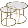 Image de Skye Decor, Table basse, Aurum Coffee Table Set (60 x 60 x 43 cm)