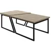 Image de Homitis, Table basse, Verona Coffee Table Set (60 x 60 x 38.80 cm)