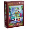 Image de Magnolia Puzzle 1000 pieces Girl & Cats (1000 pièces)