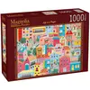 Image de Magnolia Puzzle 1000 pieces Colorful Houses (1000 pièces)