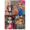 Image de Magnolia Puzzle 260 pieces 4 Puzzles - Romi Lerda - Alice - Harley - Catrina - (260 pièces)