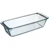 Image de 5Five Moule en verre résistant à la chaleur pour le pain 31cm, Moule à gâteau, Transparent