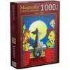 Image de Magnolia Puzzle 1000 pièces Cats on the Roof (1000 pièces)