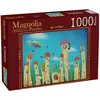 Image de Magnolia Puzzle 1000 pièces Dancing Town (1000 pièces)