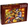 Image de Magnolia Puzzle 1000 pieces Abstract Face (1000 pièces)