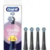 Image de Oral-B, Tête de brosse à dents, iO RB SBF-4 GentleCare Black 4-pack (4x)