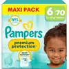 Image de Pampers Protection premium (Taille 6, Pack semi-mensuel, 70 pcs)