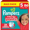 Image de Pampers Baby-Dry Pants (Taille 5, Pack semi-mensuel, 86 pcs)