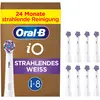 Image de Oral-B, Tête de brosse à dents, iO Blanc éclatant (8x)