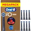 Image de Oral-B, Tête de brosse à dents, Kids (8x)