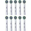 Image de Braun, Tête de brosse à dents, CONF 10 TEST ORAL-B"CrossAction"80831439 (10x)