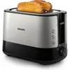 Image de Philips Viva Collection HD2635/90 toaster 2 slice(s) Black, Titanium, Grille-pain, Noir