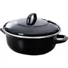 Image de BK Fortalit Stoof-/Braadpan 36 cm, Poêle + casserole, Noir, Bleu