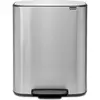 Image de Brabantia Bo Waste Bin, Poubelle, Argent