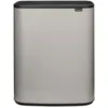 Image de Brabantia Bo Touch Bin, Poubelle, Gris