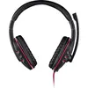 Image de No Fear Casque de jeu avec câble de 1,5 m (Filaire), Casque gaming, Noir, Rouge