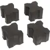 Image de Carpoint, Dépannage, Pied en caoutchouc 4 pcs. 25mm/40mm