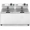 Image de Hendi Friteuse Profi Line 2x8 l 230V 2x3500W, Friteuse, Argent