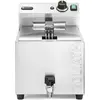 Image de Hendi Friteuse XL Robinet de vidange GOLIATH 10L, Friteuse, Argent