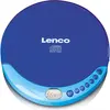 Image de Lenco CD-011, Lecteur MP3 + appareil audio portable, Bleu