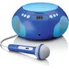 Image de Lenco Boombox SCD-625BU, bleu, Talkie walkie, Bleu