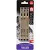 Image de Sakura, Stylo, Pigma Micron Set Noir 01, 05 & Crayon graphique gratuit (3x)