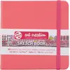 Image de Talens, Cahier + bloc-notes, Malbuch 12 x 12 cm Korallrot (12 x 12 cm, Blanc)