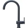 Image de Reginox, Robinetterie de cuisine, Armature en acier inoxydable, Yampa Noir 22x38,5 cm R31704