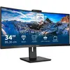 Image de Philips 346P1CRH/00 (3440 x 1440 pixels, 34"), Moniteur, Noir