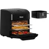 Image de Tristar 2-in-1 Mini-Backofen & Heissluftfritteuse FR-9065, Minifour, Noir