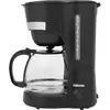 Image de Tristar Cafetière noire Capacité=12 tasses Verseuse en verre, maintien au chaud, Cafetières à filtre, Noir