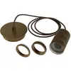 Image de Calex, Suspension, Pendel met fitting E27 brons (E27)
