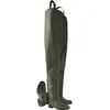 Image de Magni, Hommes, Bottes en caoutchouc, Dunlop 388VP WAADBROEK GROEN 41, Bottes de wading/caoutchouc, Vert (vert (groen) 08), 41 UE, Vert, (41)