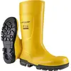 Image de Dunlop, Chaussures de travail, Bottes de sécurité taille 41 jaune S5 EN ISO 20345:2022 - S5 SR FO LG PVC (S5, 41)