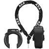 Image de Axa Cadenas De Cadre De Vélo Block 2xl Az + Ulc 130 Plug-in One Size