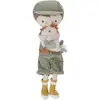 Image de Poupée câline Fermier Jim avec Poule 35Cm