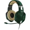 Image de Trust Casque de jeu GXT 322C camouflage vert (Filaire), Casque gaming, Vert, Marron