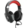 Image de Trust Casque GXT 323 Carus rouge/noir (Filaire), Casque gaming, Noir, Rouge