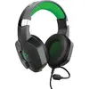 Image de Trust Headset GXT 323X Carus Schwarz (Filaire), Casque gaming, Noir