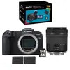 Image de Pack Fnac Appareil photo hybride Canon EOS RP + RF 24-105mm f/4-7.1 IS STM + Seconde Batterie LP-E17 + Carte SD 16GB noir