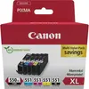 Image de Canon, Cartouche d'impression, PGI-550XL/CLI-551 BCMYB MULTI